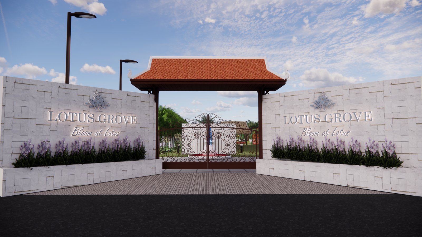 Lotus Grove Aerial View
